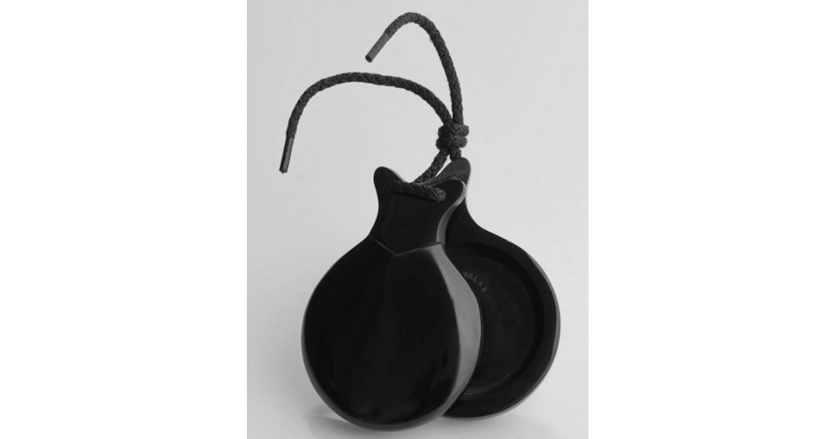Castañuela Profesional Vidrio Negro Castañuela Profesional Vidrio Negro