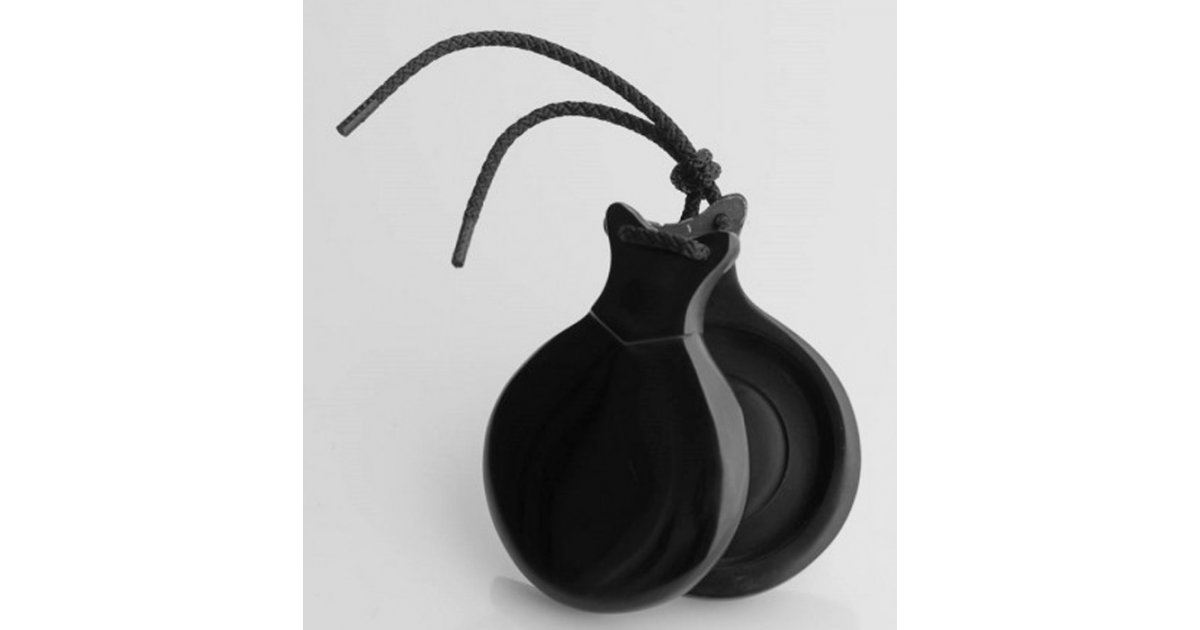 Castañuela Profesional Vidrio Negro Castañuela Profesional Vidrio Negro