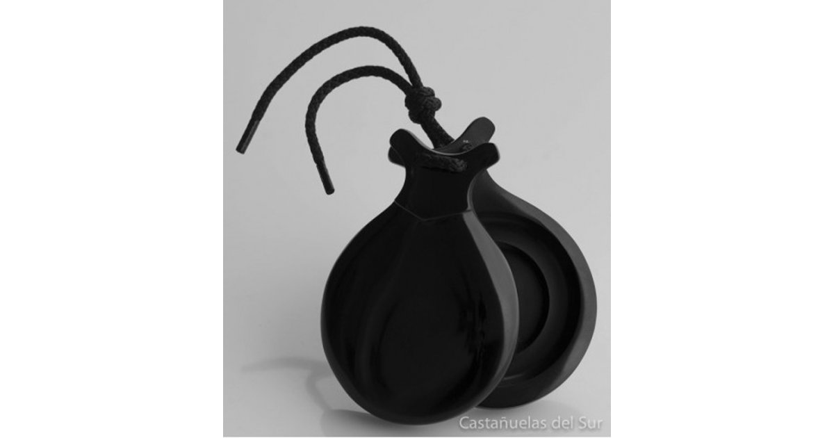 Castañuela Vidrio Profesional Negro Especial Profesores Castañuela Vidrio Profesional Negro Especial Profesores