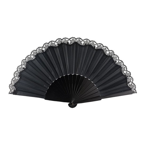 Pericón wooden hand-held fan (31 cm) Pericón wooden hand-held fan (31 cm)