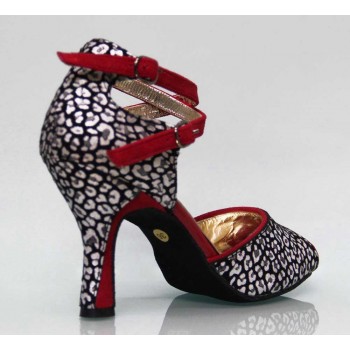 Fantasy Combined Red Patent Leather Shoe
