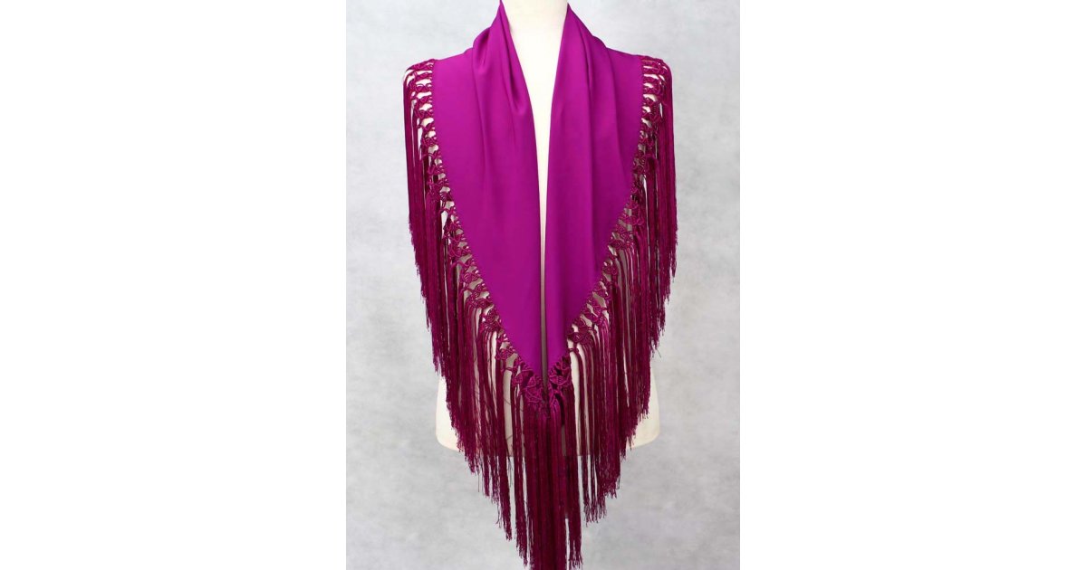 Bougainvillea shawl 150 cm. Bougainvillea shawl 150 cm.