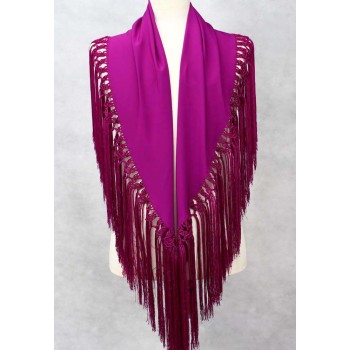 Bougainvillea shawl 150 cm.