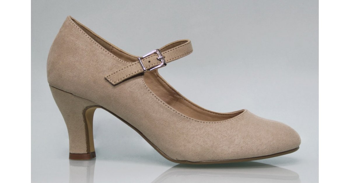 Chaussure Flamenco en Daim Couleur Terre Chaussure Flamenco en Daim Couleur Terre