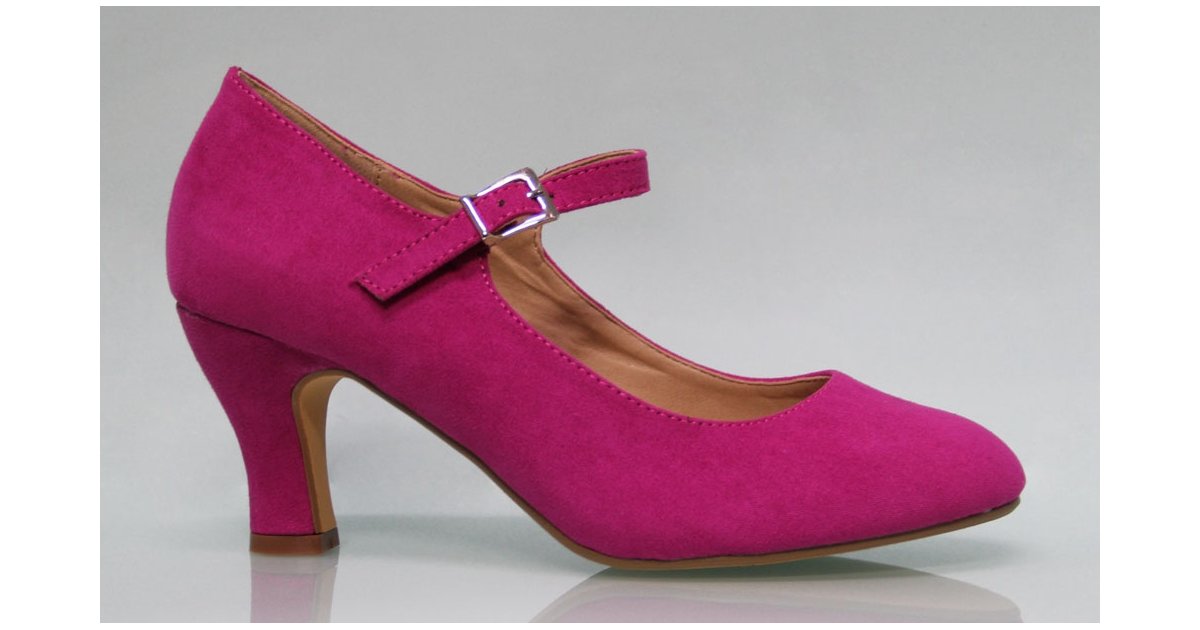 Chaussure Buganvilla en daim flamenca Chaussure Buganvilla en daim flamenca