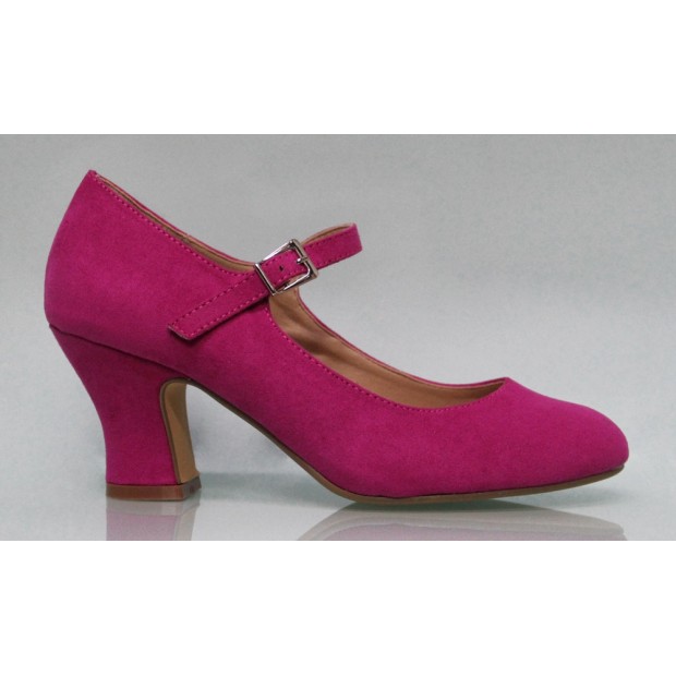 Chaussure Buganvilla en daim flamenca Chaussure Buganvilla en daim flamenca