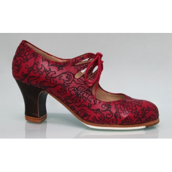 Red Fantasy Professional Shoe with Laces