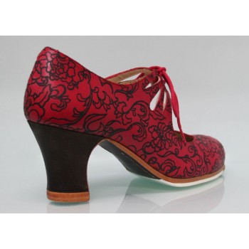 Red Fantasy Professional Shoe with Laces