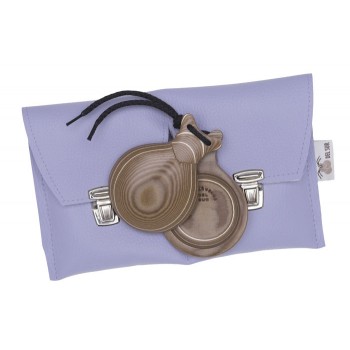 Castagnette tissu Caramel Boîte Normale