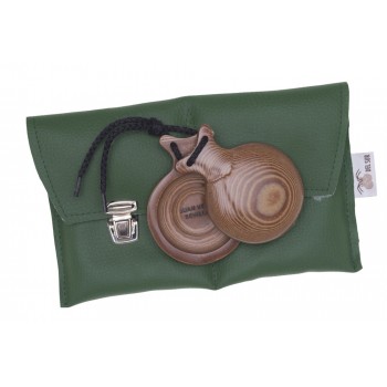 Castagnettes Capricho en toile caramel