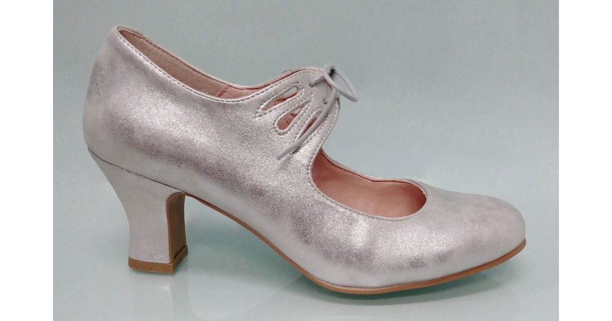 Flamenca Laces Silver Metallic Flamenca Laces Silver Metallic