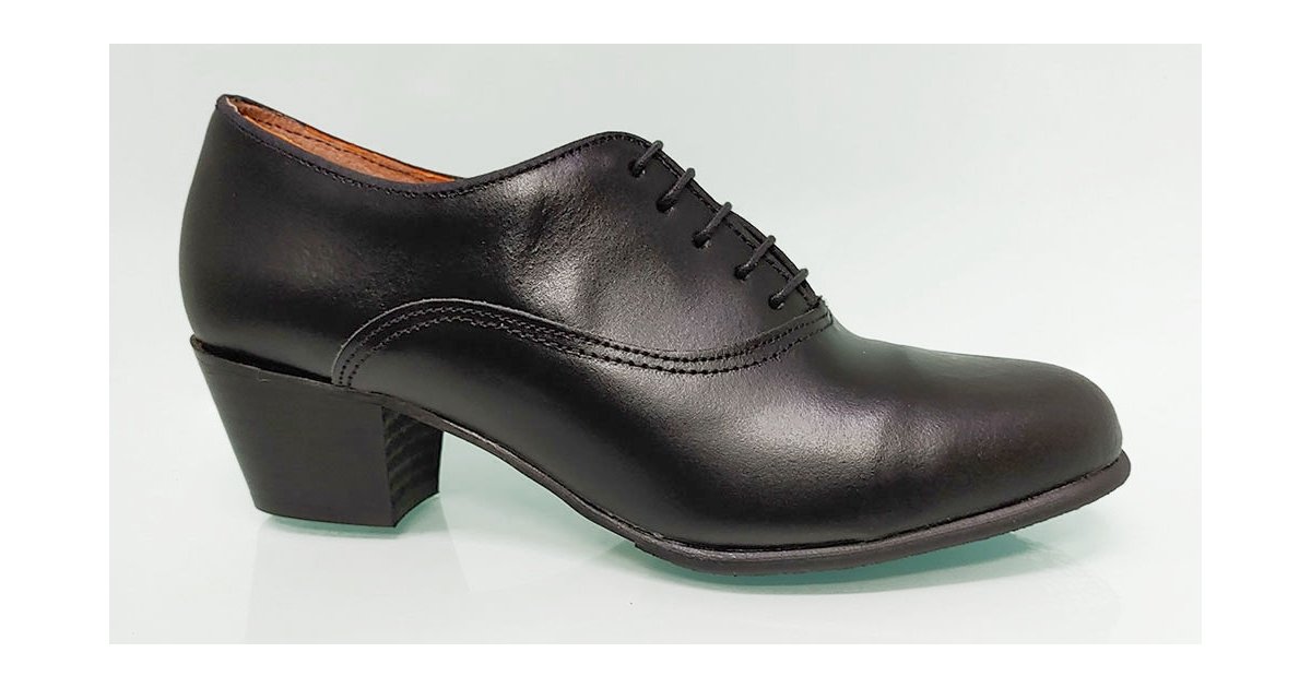 Chaussure Flamenco Amateur Cuir Noir Chaussure Flamenco Amateur Cuir Noir
