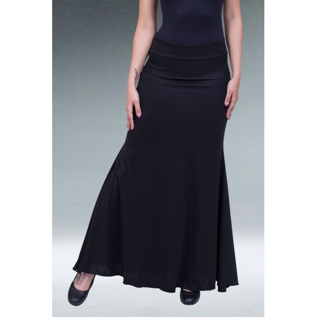 Flamenco Black Flared Skirt Flamenco Black Flared Skirt