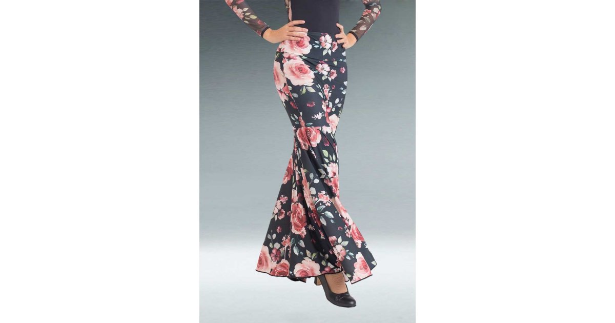 Floral Flamenco Fallen Skirt Roses Floral Flamenco Fallen Skirt Roses
