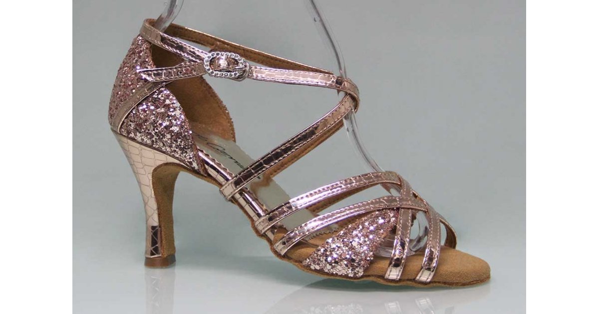 Zapato para Baile de Salón Combinado Fantasía y Glitter Zapato para Baile de Salón Combinado Fantasía y Glitter