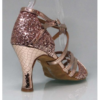 Zapato para Baile de Salón Combinado Fantasía y Glitter