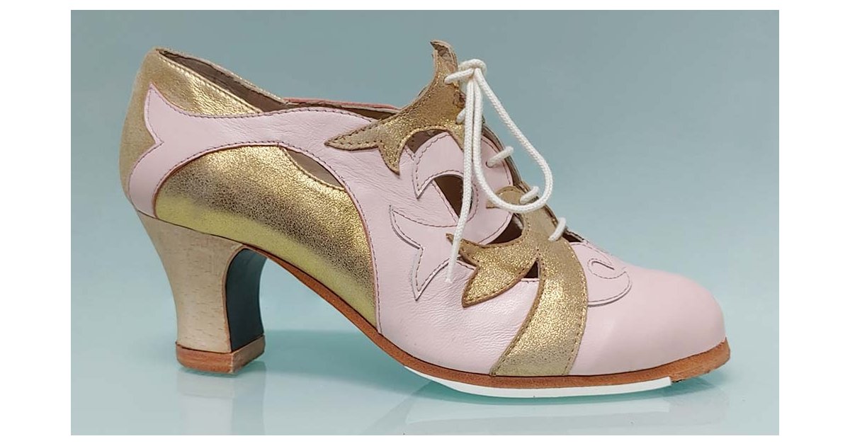 Chaussure de danse flamenco professionnelle à lacets Chaussure de danse flamenco professionnelle à lacets