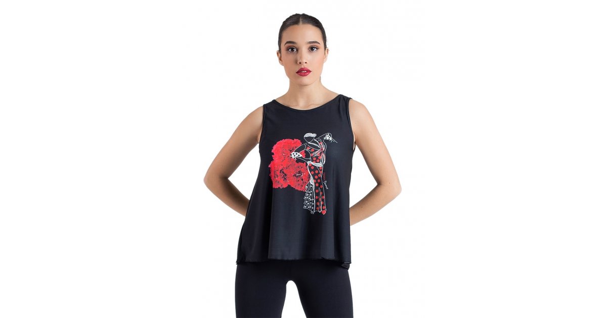 T-shirt flamenco