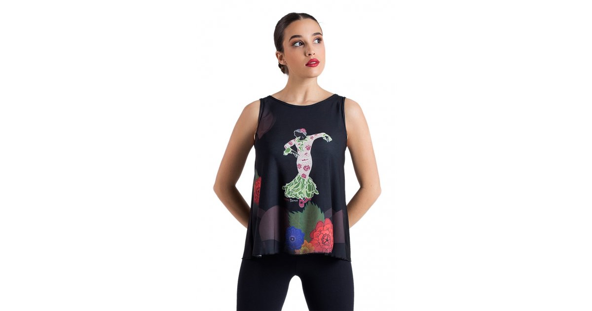 T-shirt flamenco