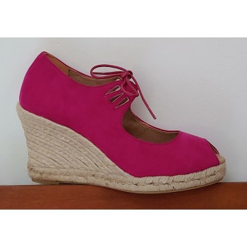 Fuchsia Esparto Shoe With...