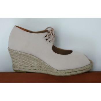 Esparto Beige Sneaker With...