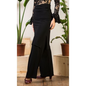 Jupe-pantalon noir