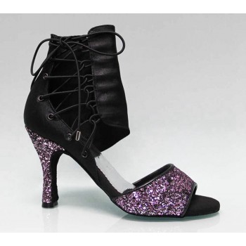 Black Ballroom Dance Shoe...