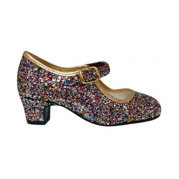 Zapato de Flamenca Glitter...