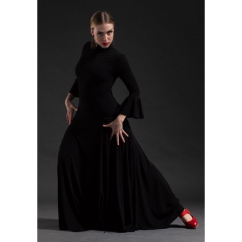 Robe Flamenco Noire Amelia