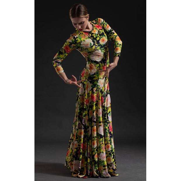 Robe Flamenco Imprimée Soraya