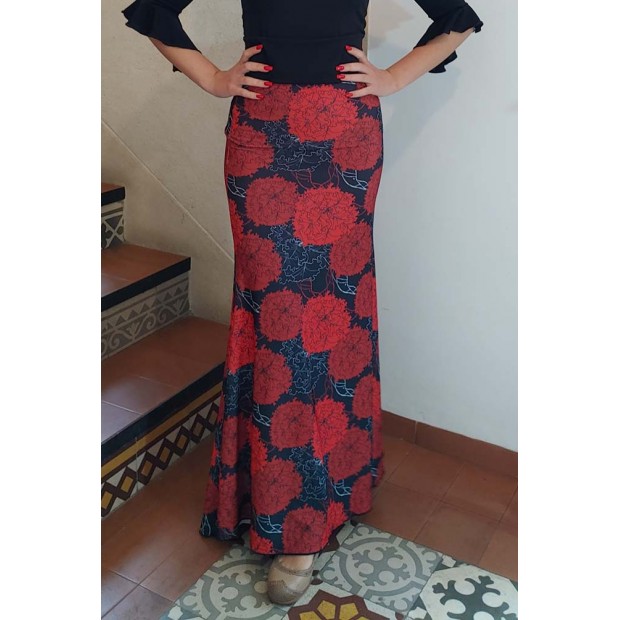 Flamenco Skirt Printed With...