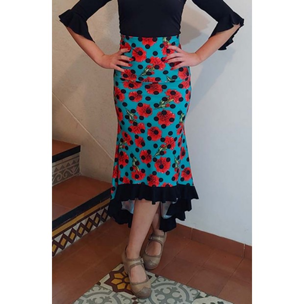 Flamenco Skirt-Overskirt...