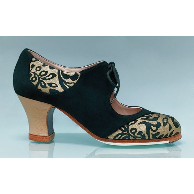 Zapatos de Baile Flamenco Happy Dance Profesional Cordón para