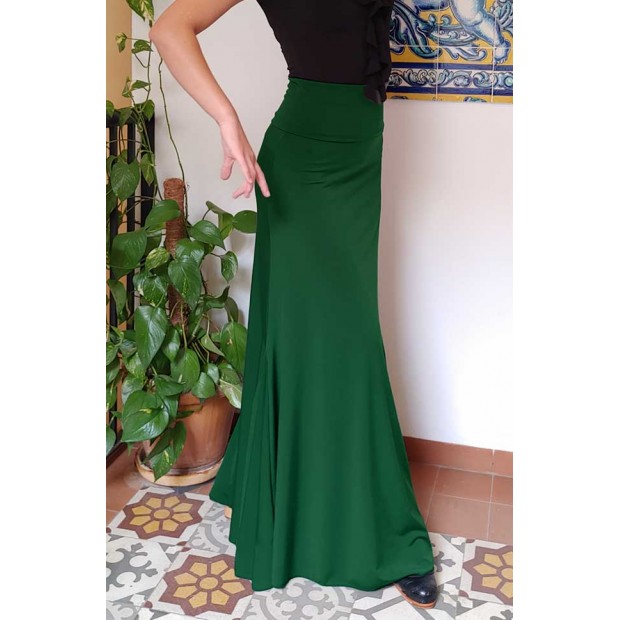 Green Flamenco Skirt Fitted...