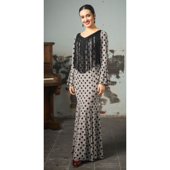 Robe Flamenco Lei Imprimé Pois