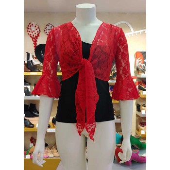 Lady Red Lace Flamenco...