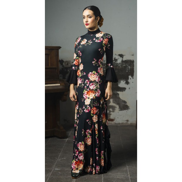 Robe Flamenco Andes Imprimée