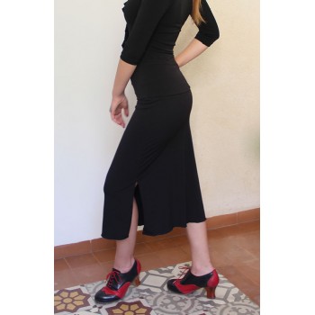 Short Flamenco Skirt Black...