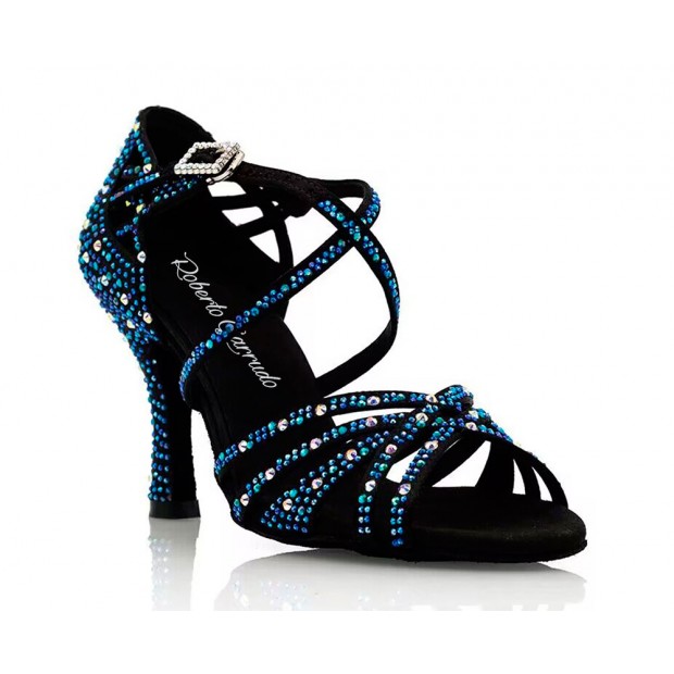 Black Ballroom Dance Shoe...