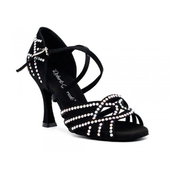 Black Ballroom Dance Shoe...