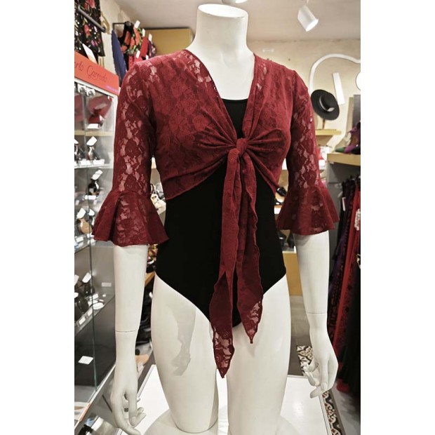 Cardigan flamenco en...