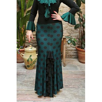 Falda Flamenco Verde...
