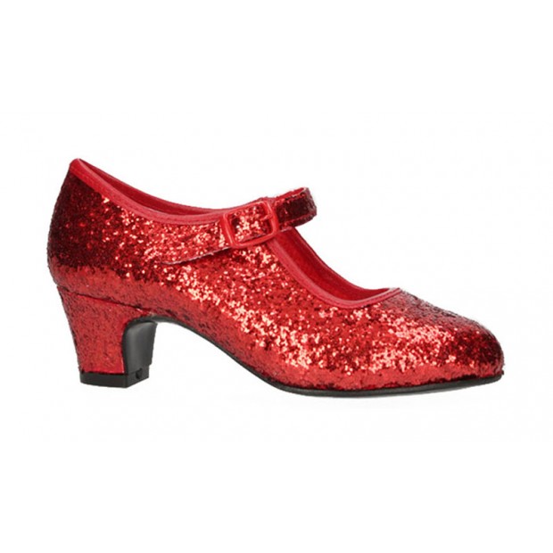 Chaussure Flamenco Rouge...