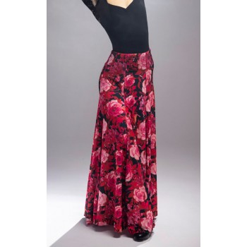 Falda Flamenco Cala Estampada