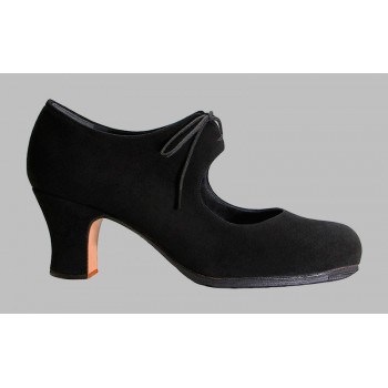 Professional  black suede...