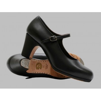 Professional black flamenco...