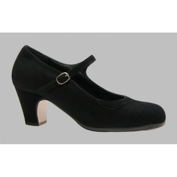 Professional black flamenco...