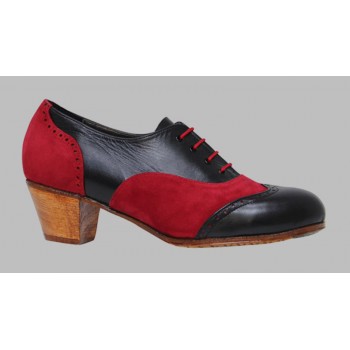 Black and Red Suede...
