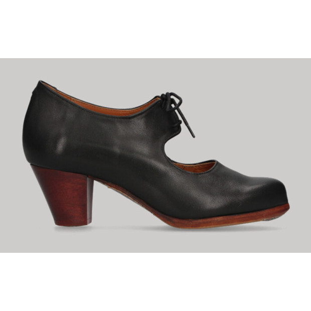 Professional black leather...