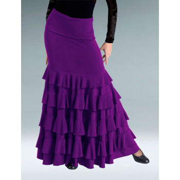Falda Flamenco Color...